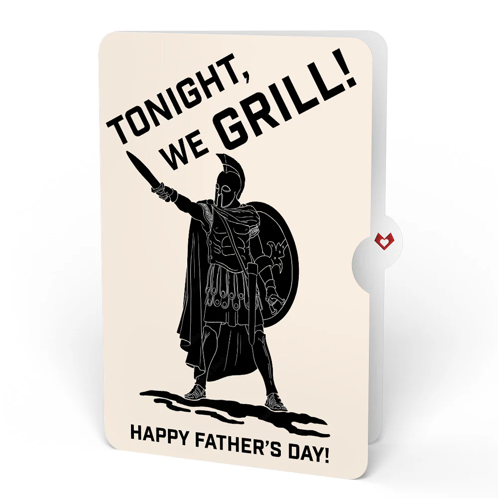 Fin-tastic Fish Father's Day Bouquet and Spartan Grilling Sentiment Set - Image 4