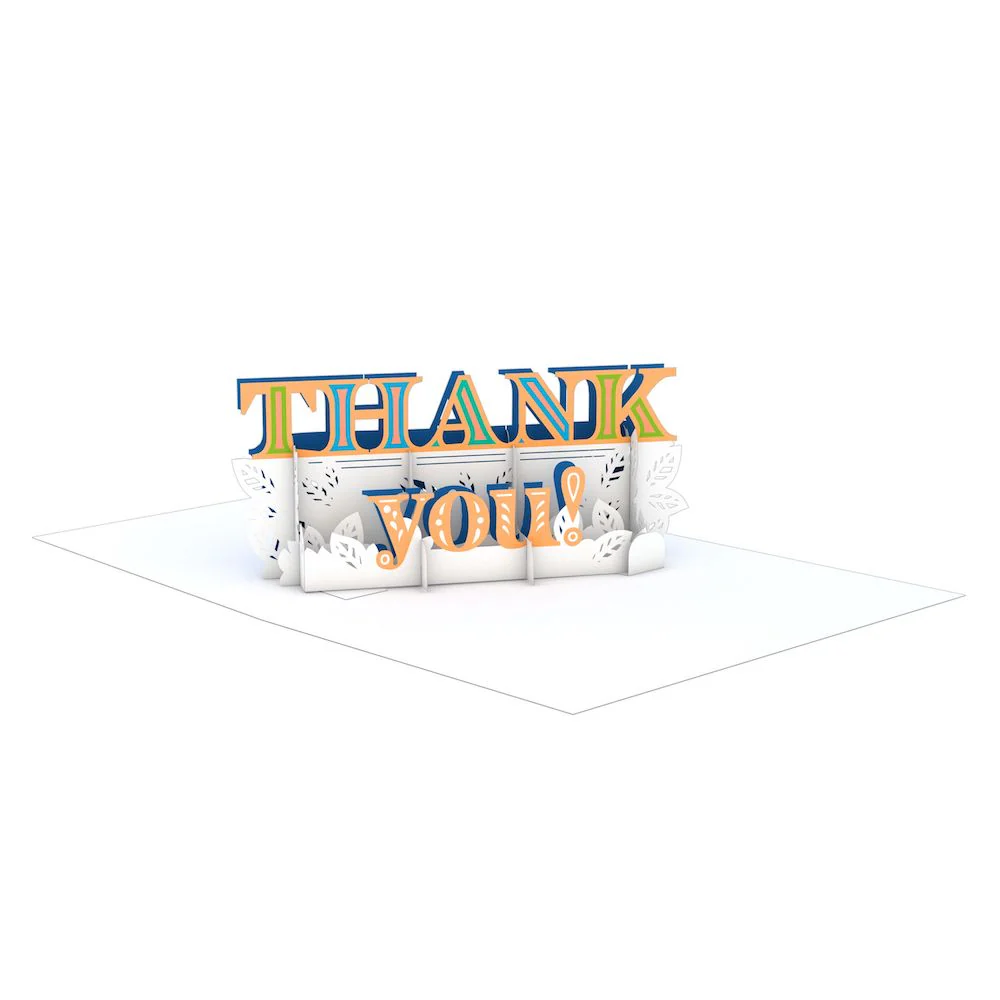 Flourish Thank You: Paperpop® Card - Image 3