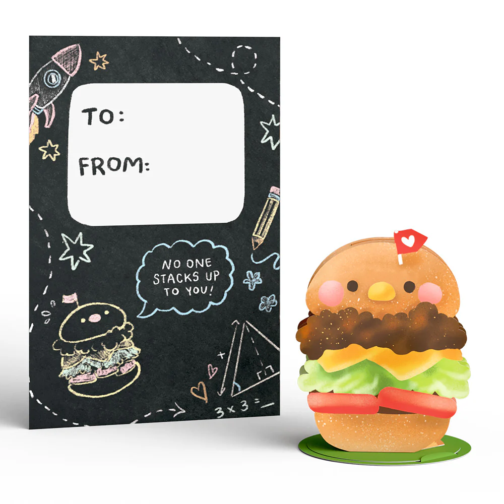 Foodie Friends Valentine's Day Cards for Kids: Classroom 8-Pack - Image 10