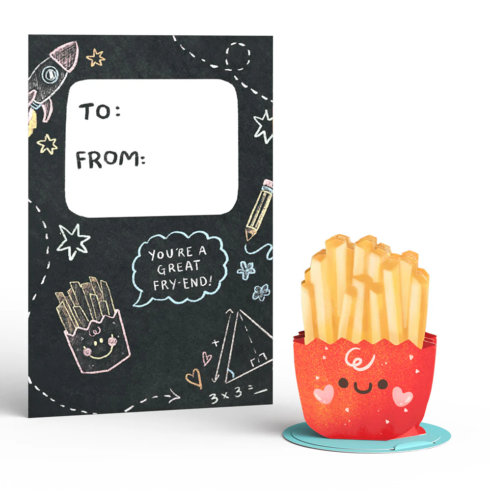 Foodie Friends Valentine's Day Cards for Kids: Classroom 8-Pack - Image 14
