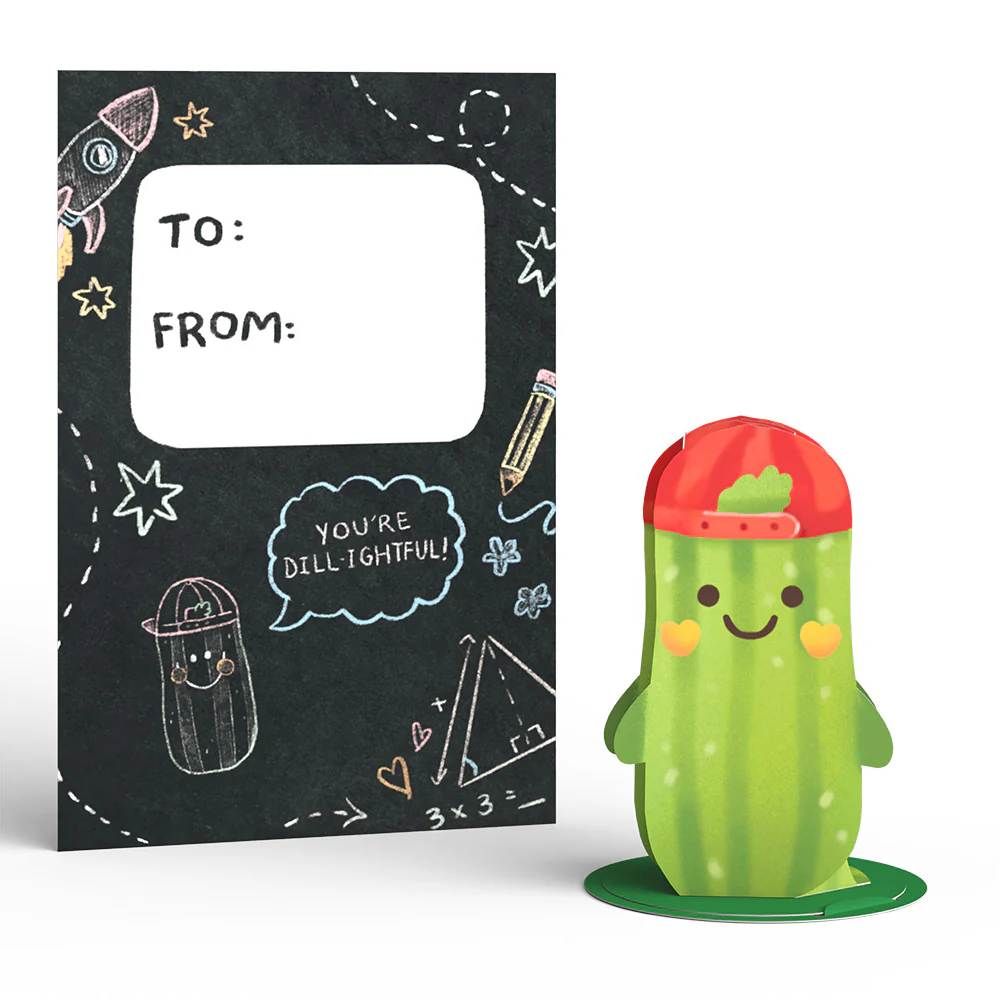 Foodie Friends Valentine's Day Cards for Kids: Classroom 8-Pack - Image 18