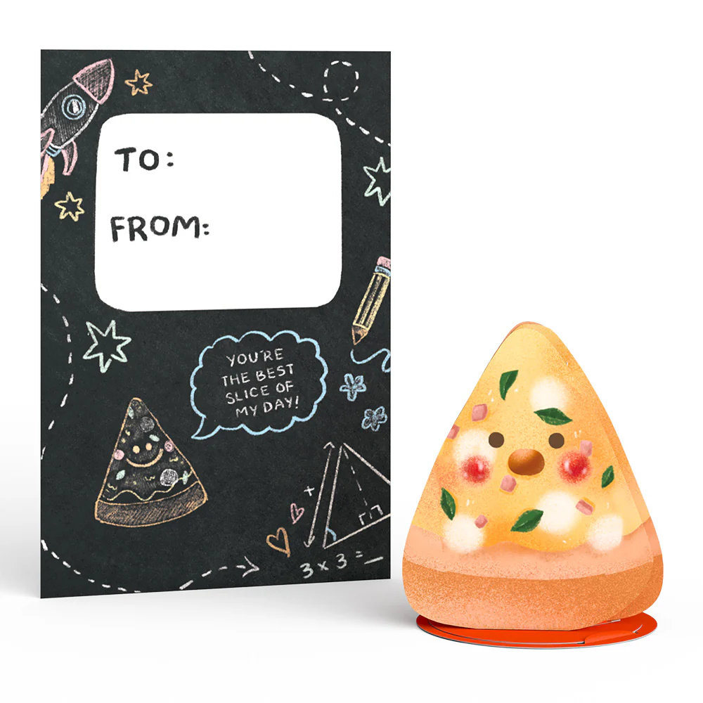 Foodie Friends Valentine's Day Cards for Kids: Classroom 8-Pack - Image 6