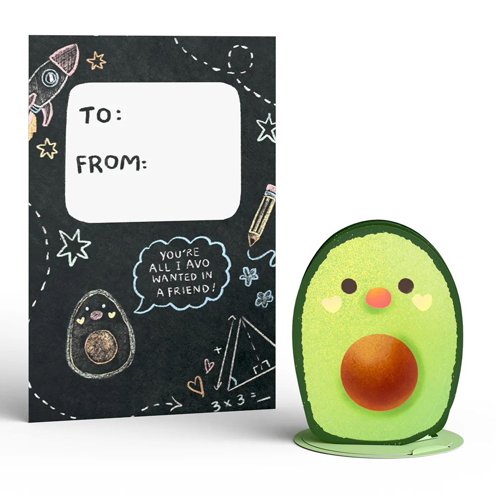 Foodie Friends Valentine's Day Cards for Kids: Classroom 8-Pack - Image 8