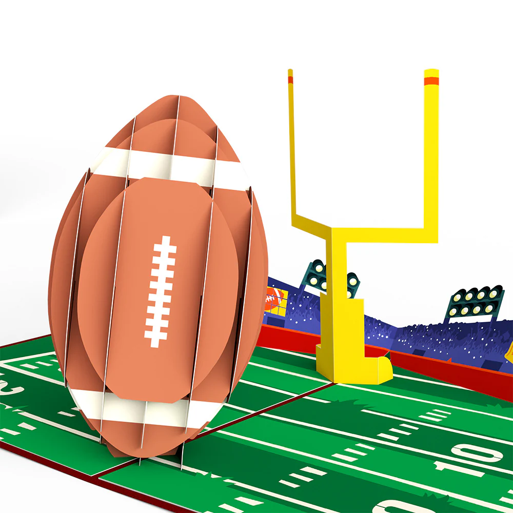 Football Touchdown Pop-Up Card - Image 2