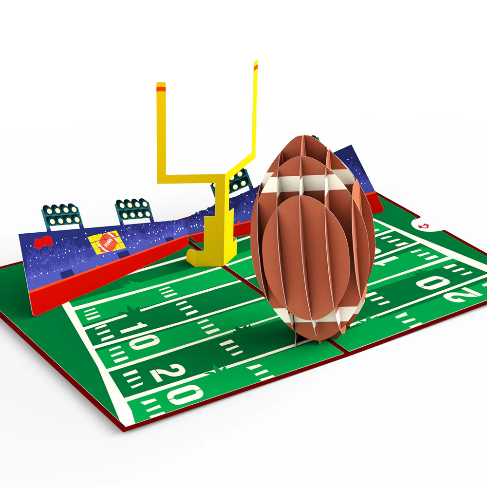 Football Touchdown Pop-Up Card - Image 3