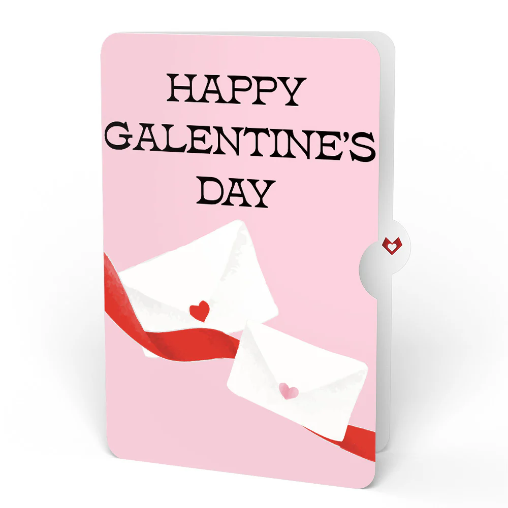French Love Dog Galentine Plushpop Card and Sentiment Set for Friend - Image 4