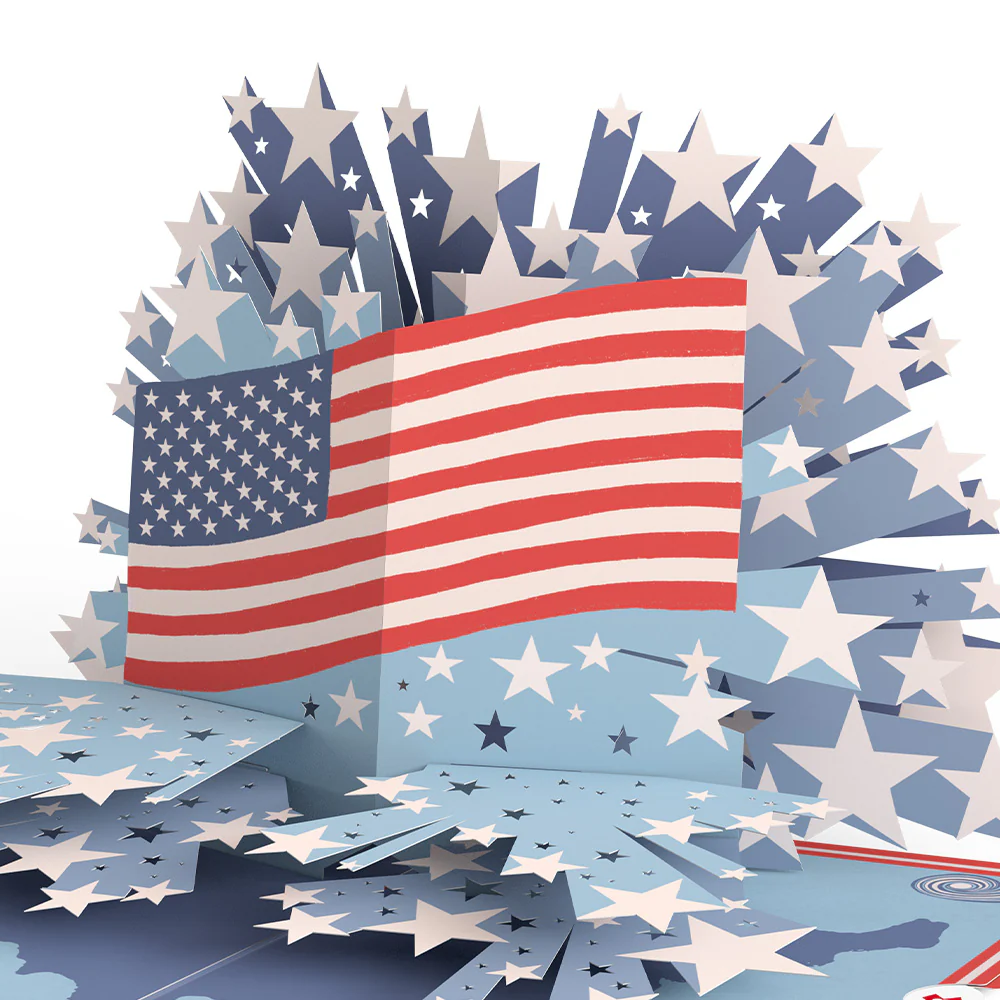 From Sea to Shining Sea Pop-Up Card - Image 2