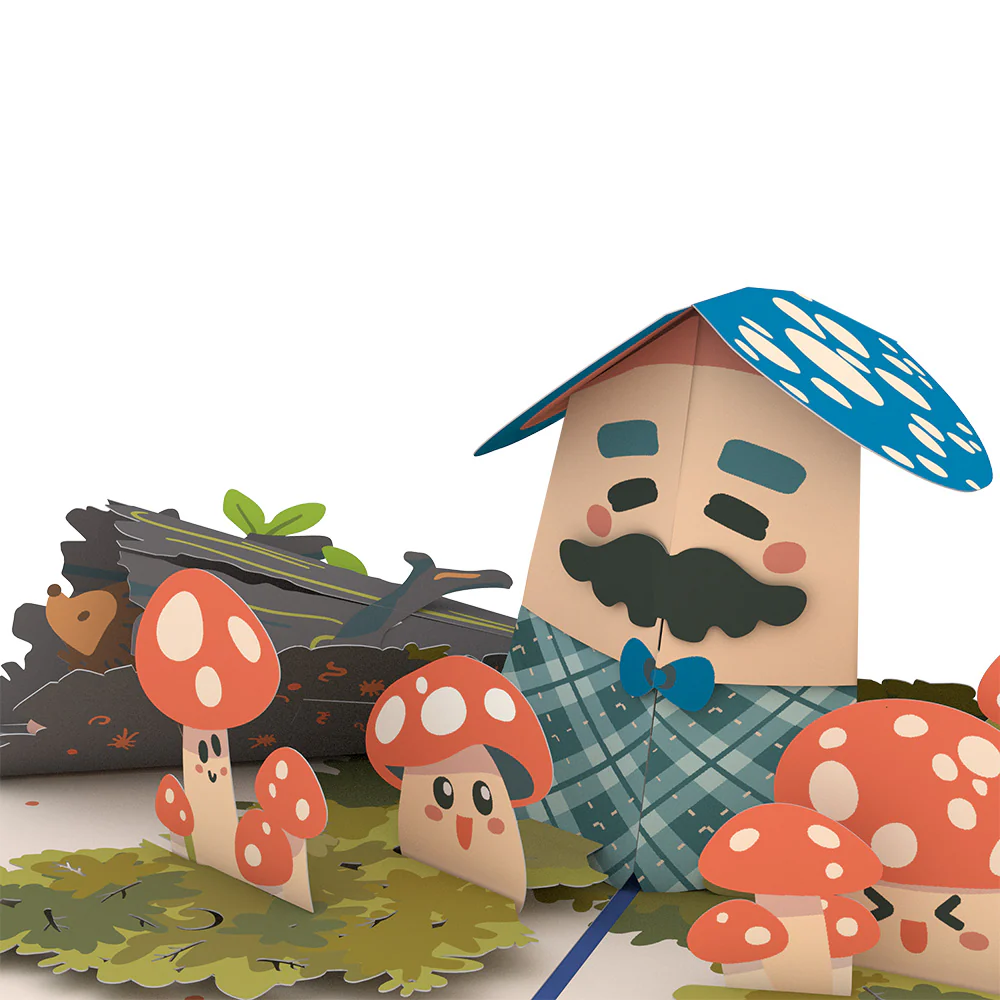 Fungi Dad Pop-Up Card - Image 2