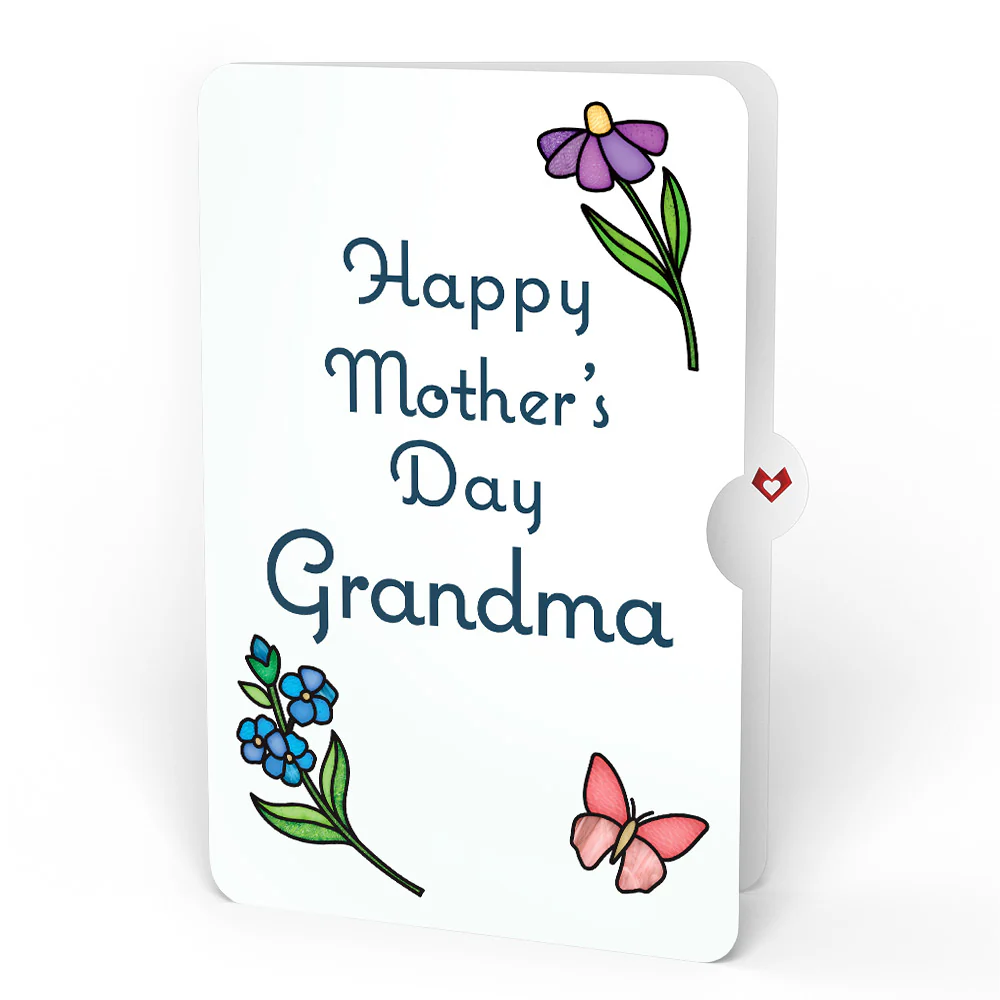 Garden Glow Mother’s Day Suncatcher Bouquet and Sentiment Set for Grandmother - Image 4