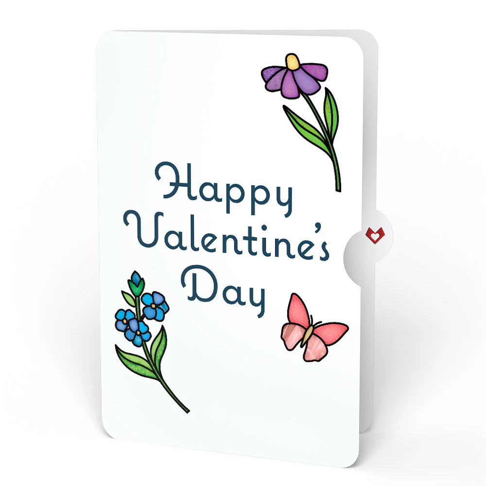 Garden Glow Valentine Suncatcher Bouquet and Sentiment Set - Image 4