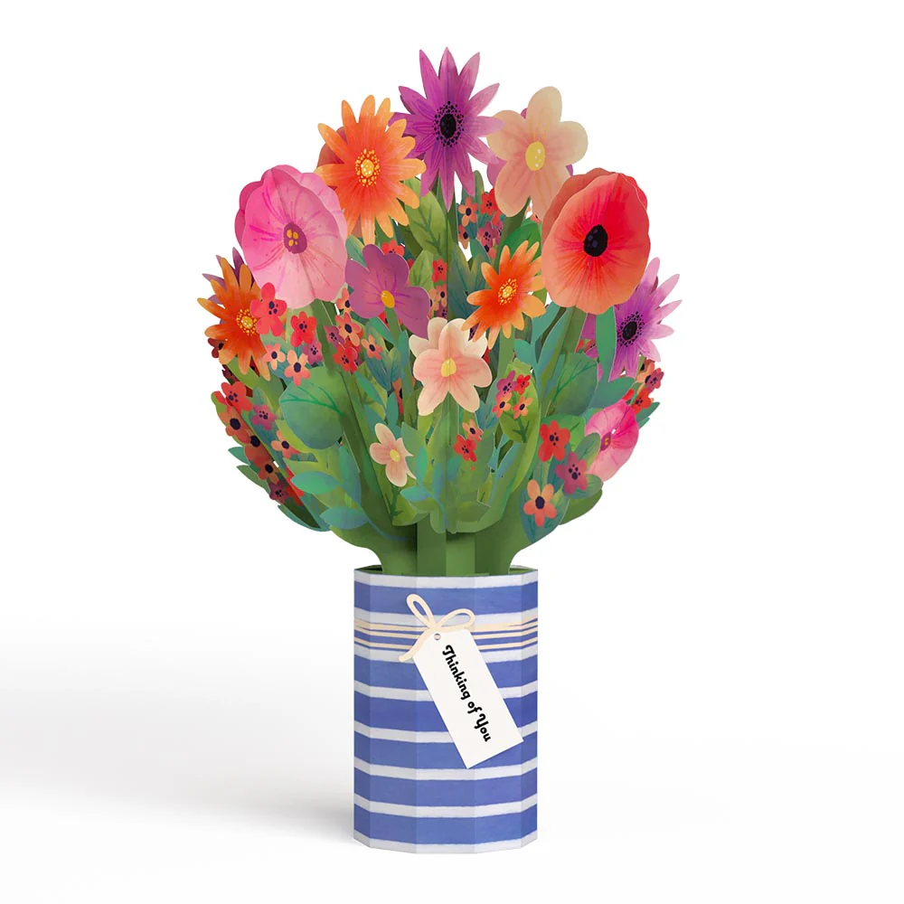 Get Well Soon Pop-Up Card & Bouquet Bundle - Image 4