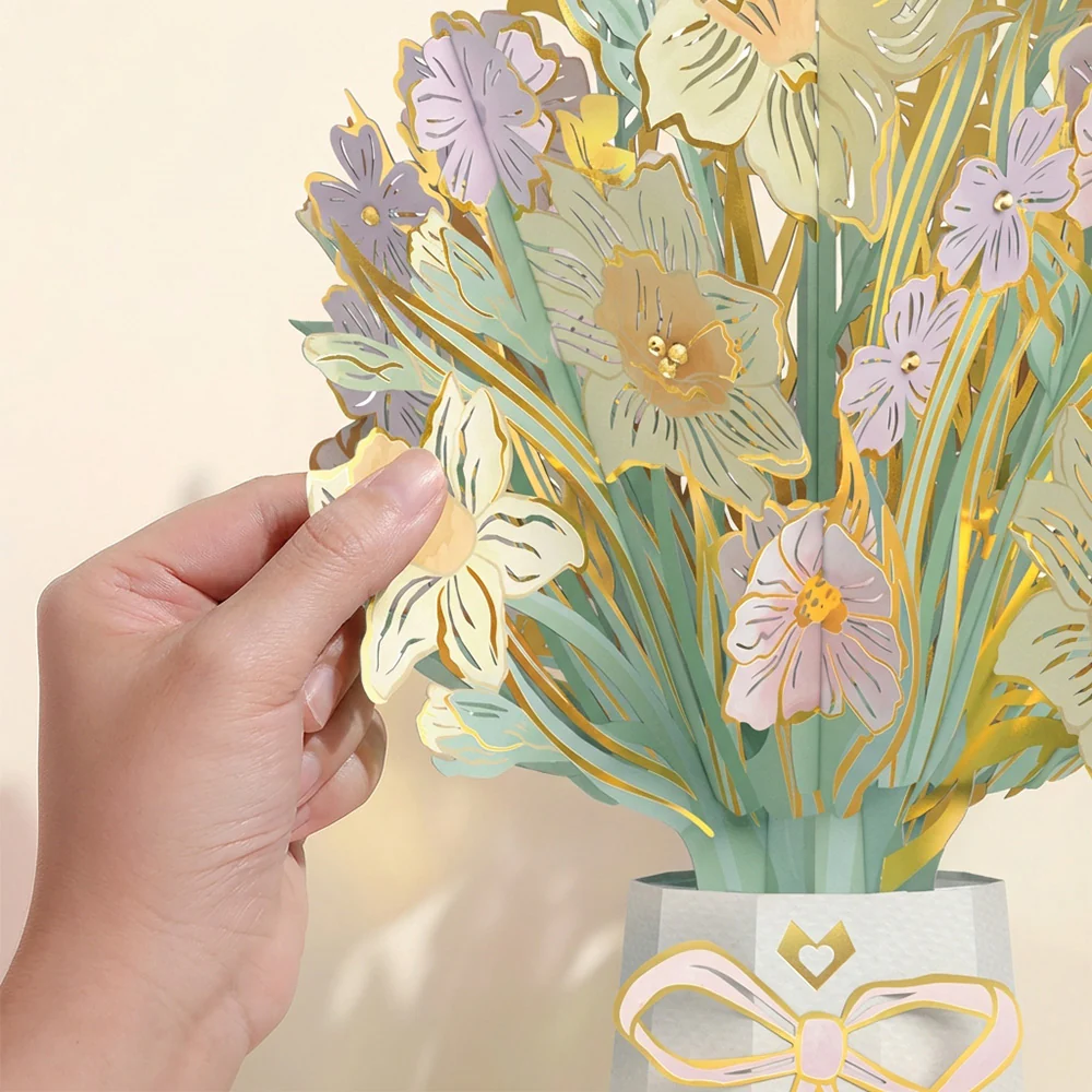 Gilded Daffodil Luxe Bouquet - Image 2