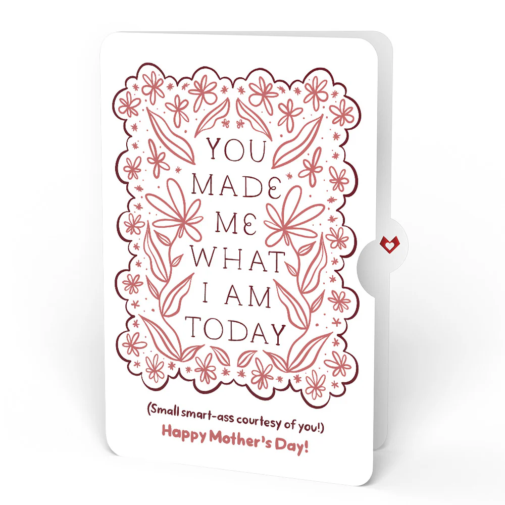 Gilded Daffodil Mother’s Day Luxe Bouquet and Folk Floral Gratitude Sentiment Set for Mom - Image 4