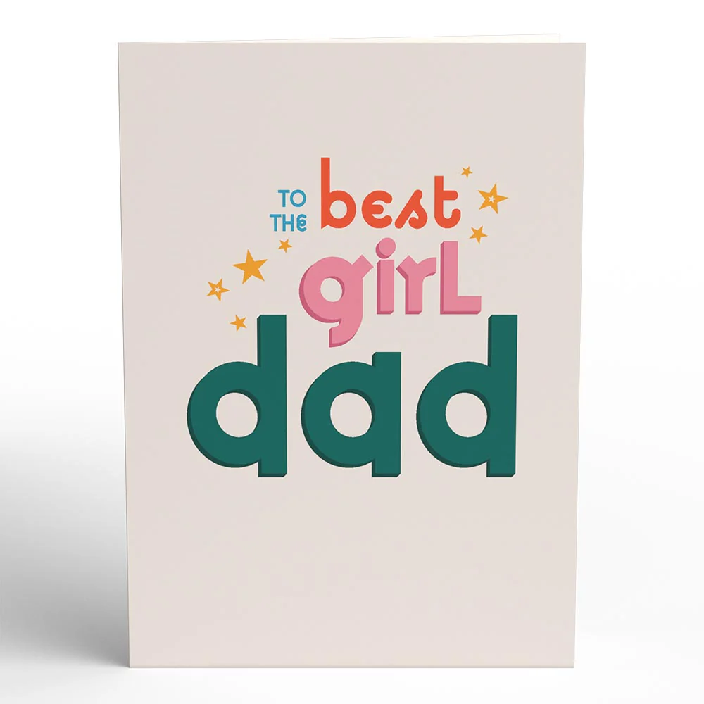Girl Dad Father’s Day Pop-Up Card - Image 4