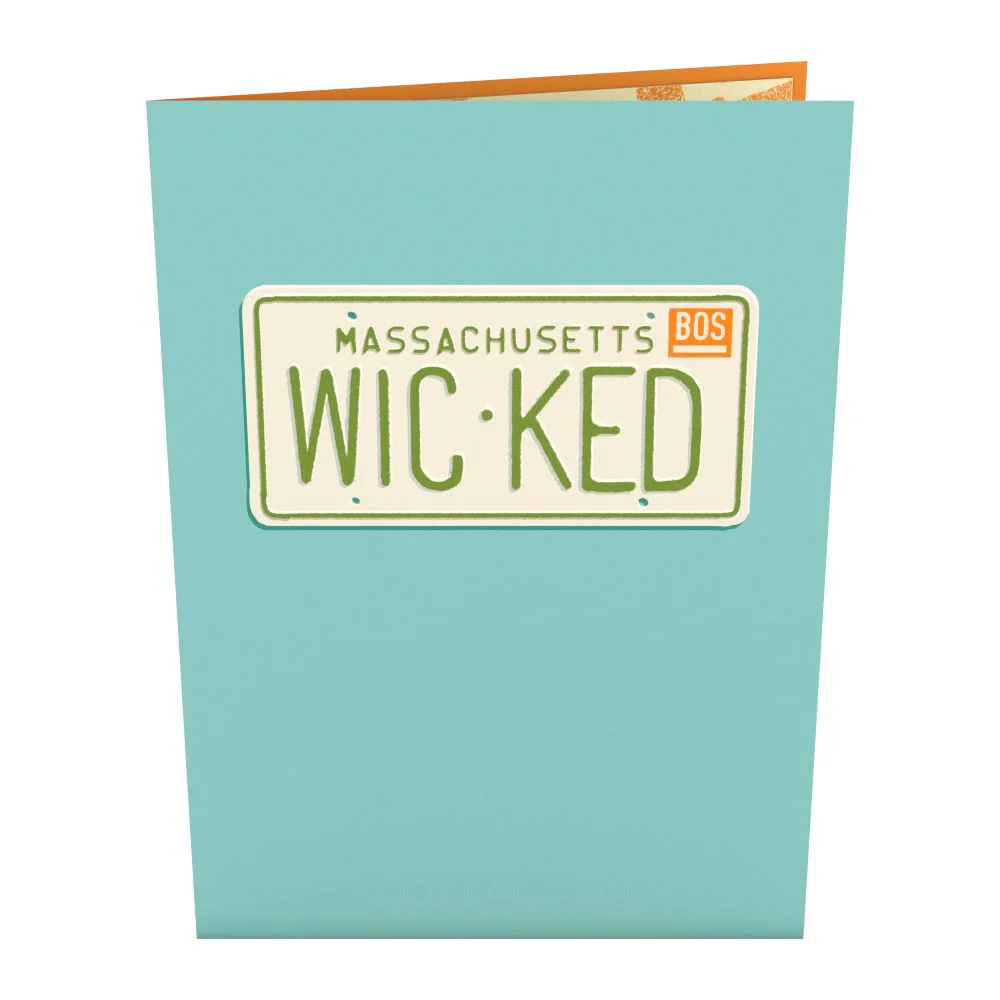 Greetings From Boston Pop-Up Card - Image 4