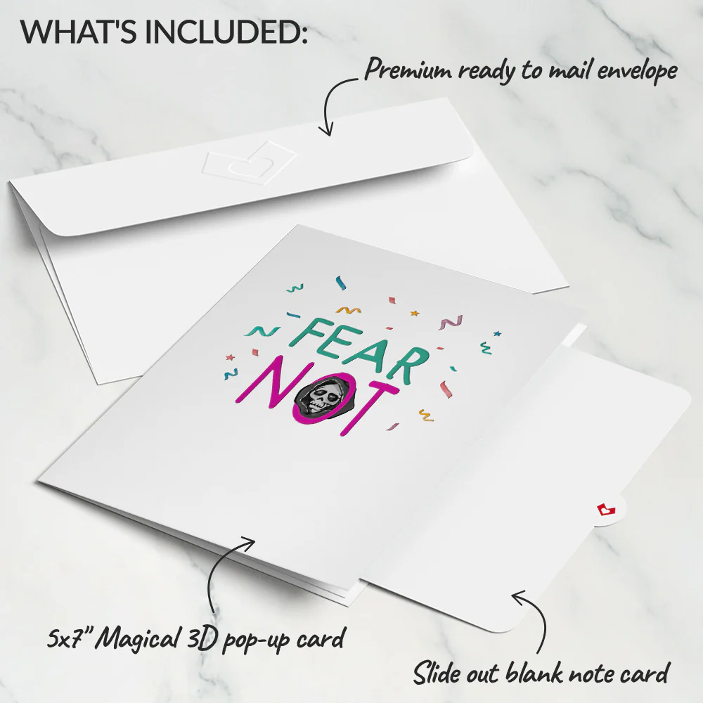 Grim Reaper Dark Humor Birthday Pop-Up Card - Image 5