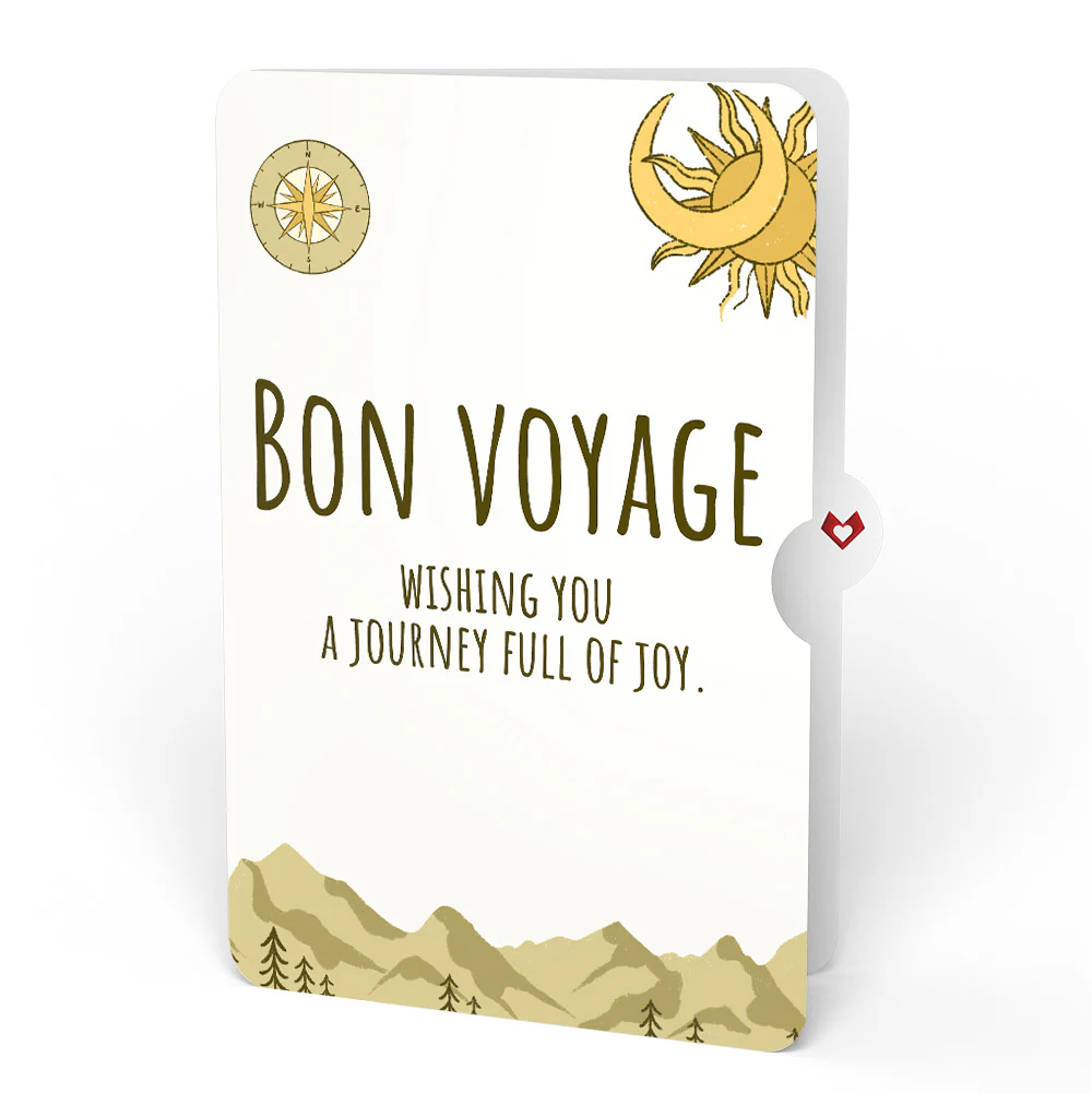 Guiding Compass Bon Voyage Pop-Up Card and Sentiment Set - Image 4