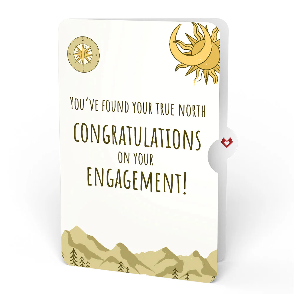 Guiding Compass Engagement Pop-Up Card and Sentiment Set - Image 4