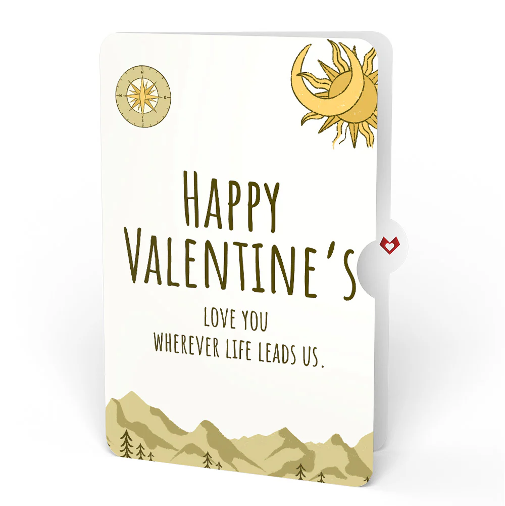 Guiding Compass Valentine's Day Pop-Up Card and Sentiment Set - Image 4