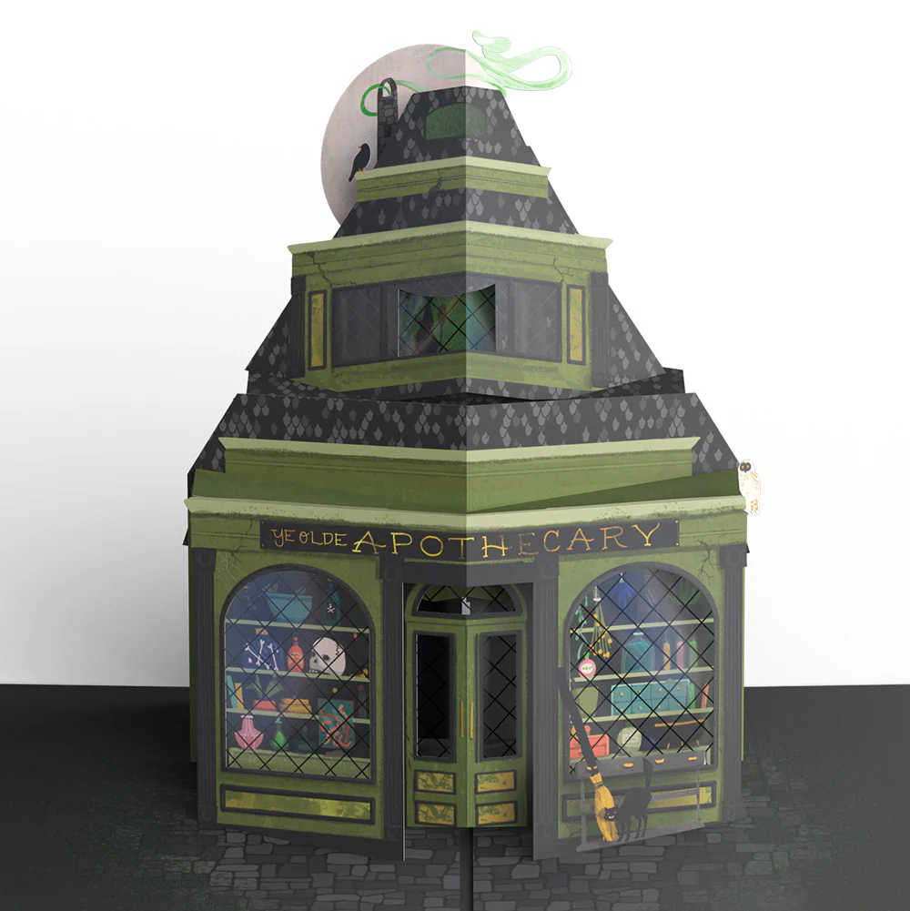 Halloween Apothecary Pop-Up Card and Sentiment Set - Image 3