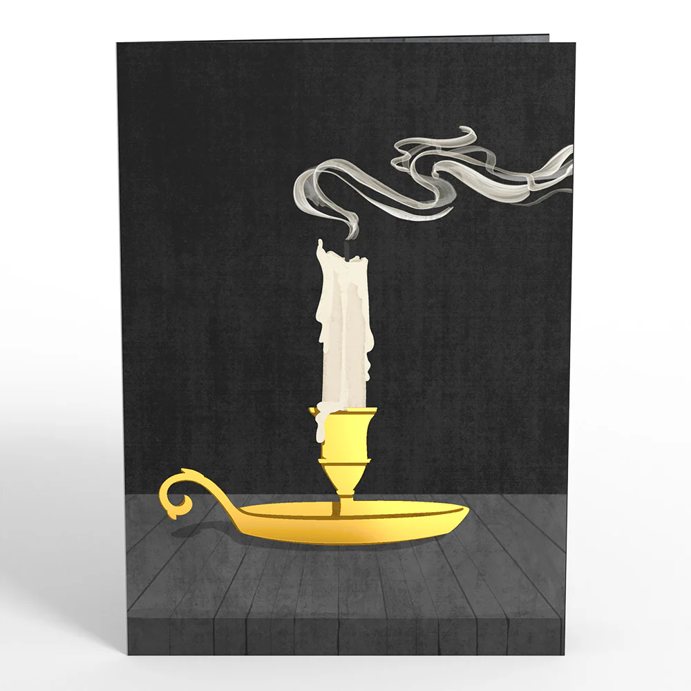 Halloween Candlelight Light-Up Pop-Up Card - Image 5