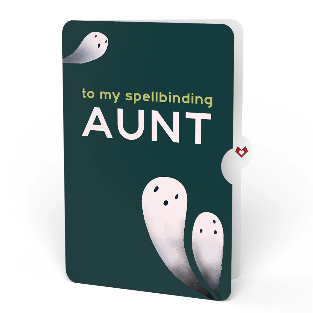 Halloween Cat Classic Pop-Up Card and Sentiment Set for Aunt - Image 4