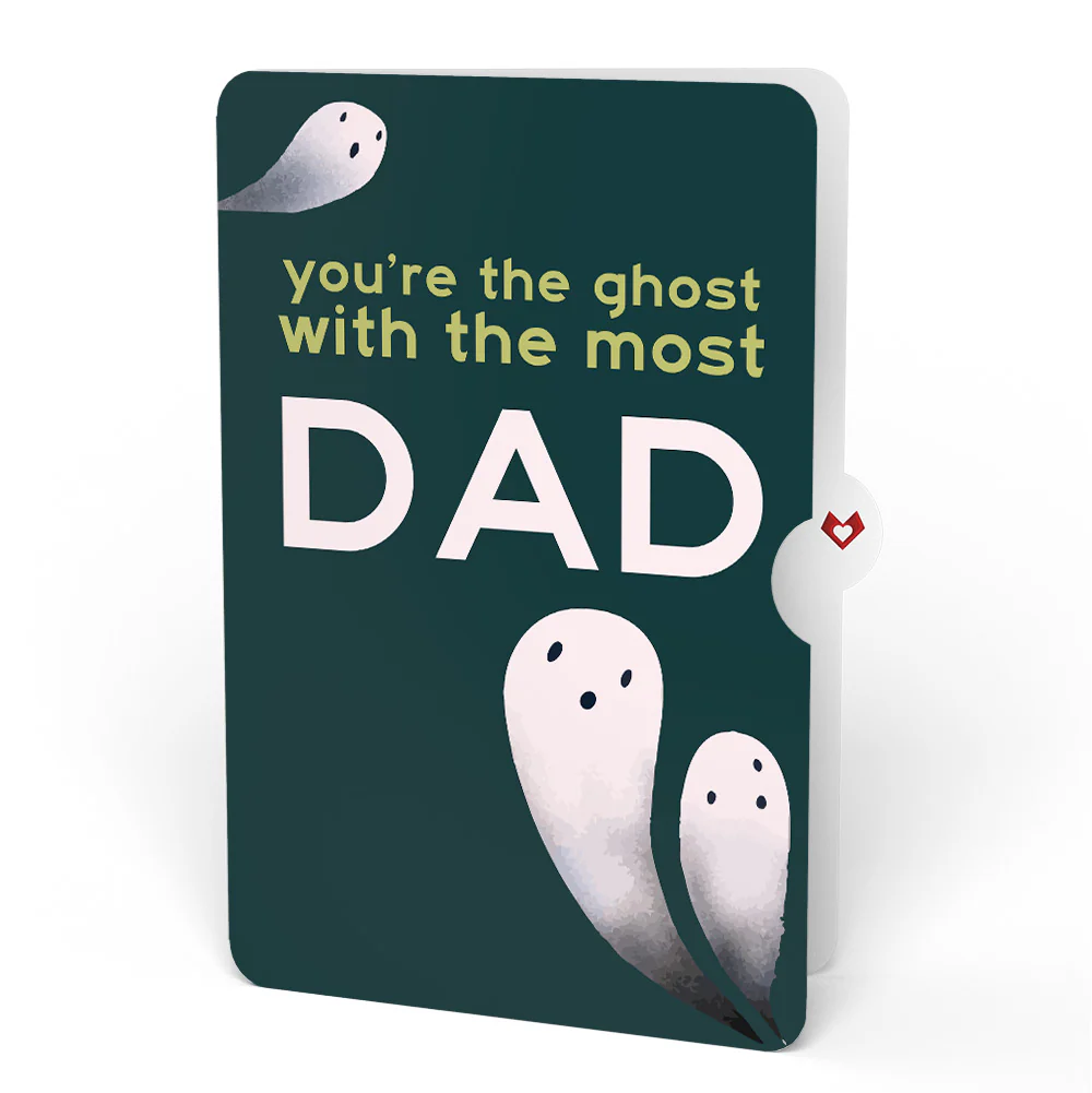 Halloween Greetings Pop-Up Card and Sentiment Set for Dad - Image 4