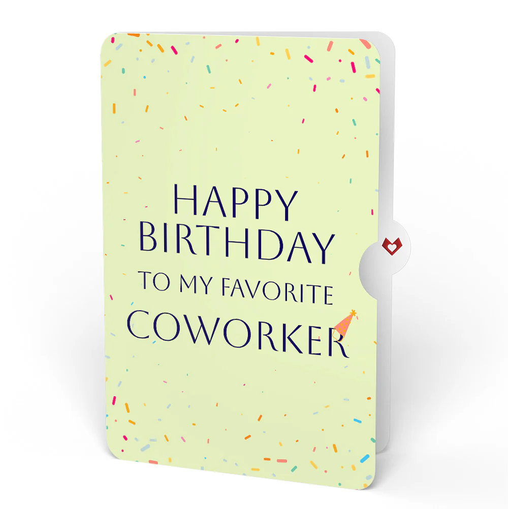 Happy Birthday Balloons Music and Lights Pop-Up Card and Sentiment Set for Co-Worker - Image 4