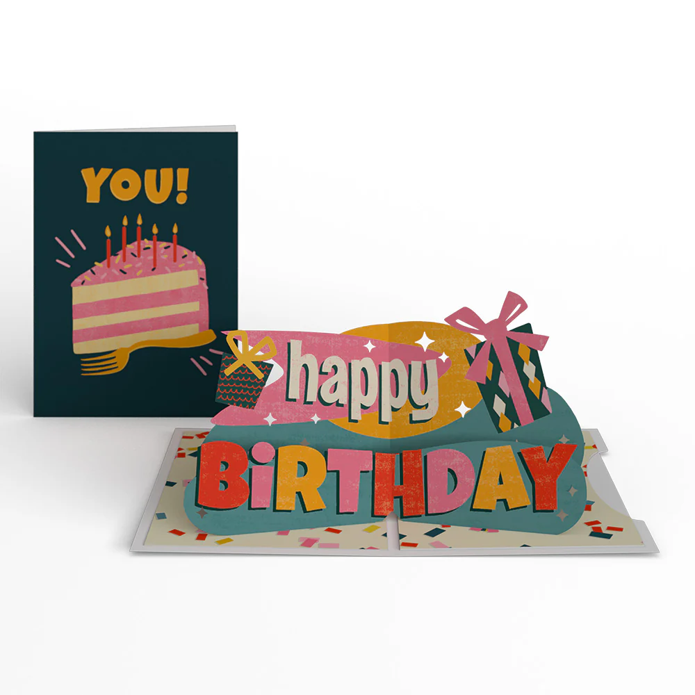 Happy Birthday Better with Age 4-in-1 Nesting Card - Image 17