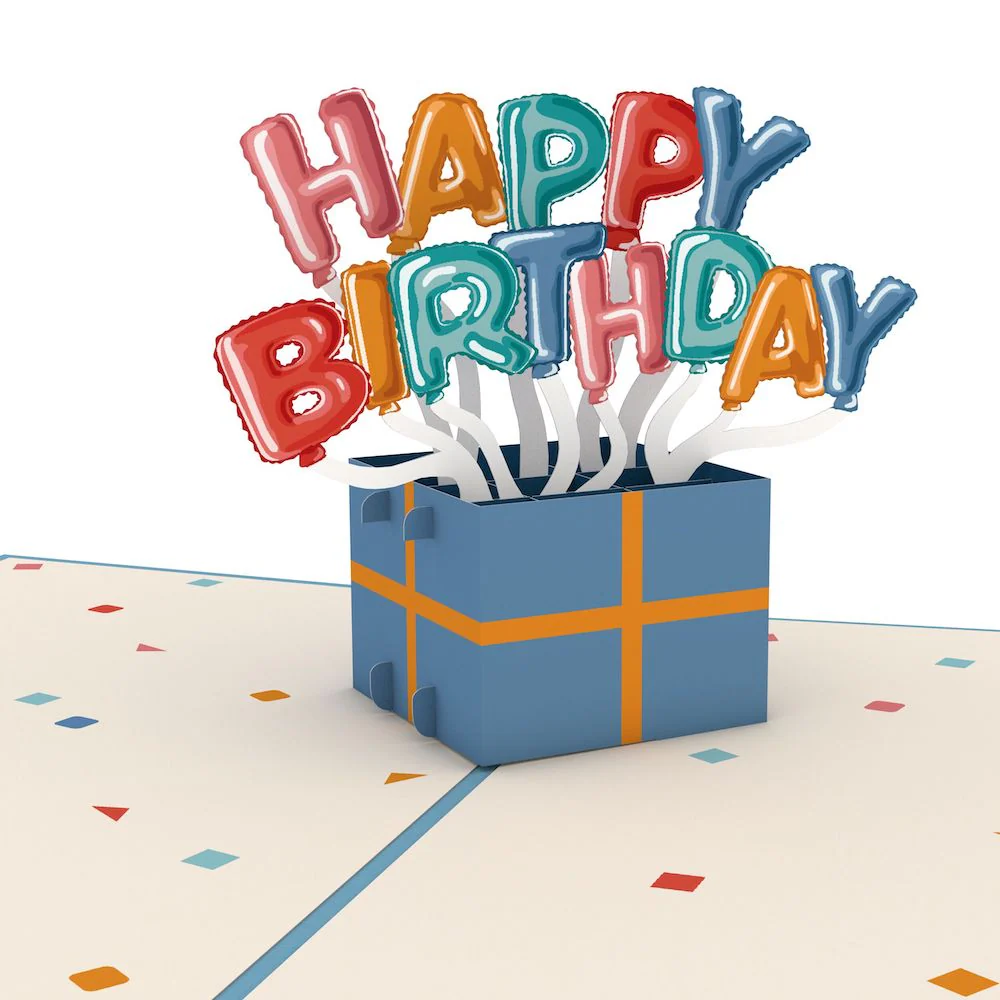 Happy Birthday Burst Pop-Up Card and Aging Like a Fine Cheese Sentiment Set - Image 3