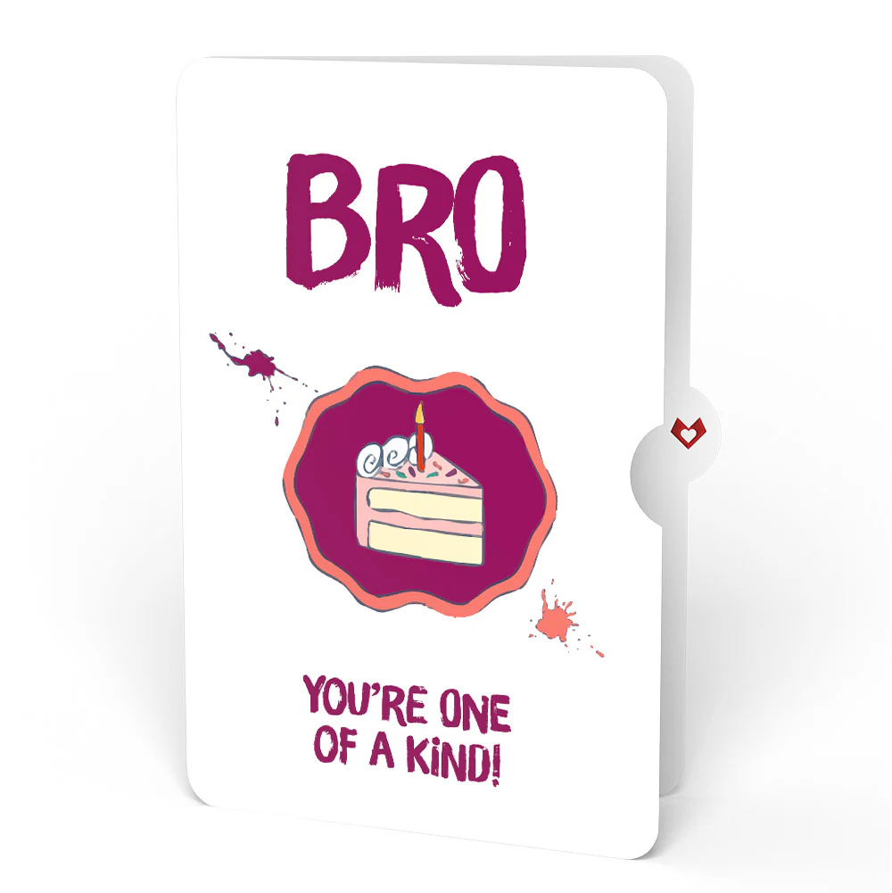 Happy Birthday to a True Masterpiece Pop-Up Card and Sentiment Set for Brother - Image 4