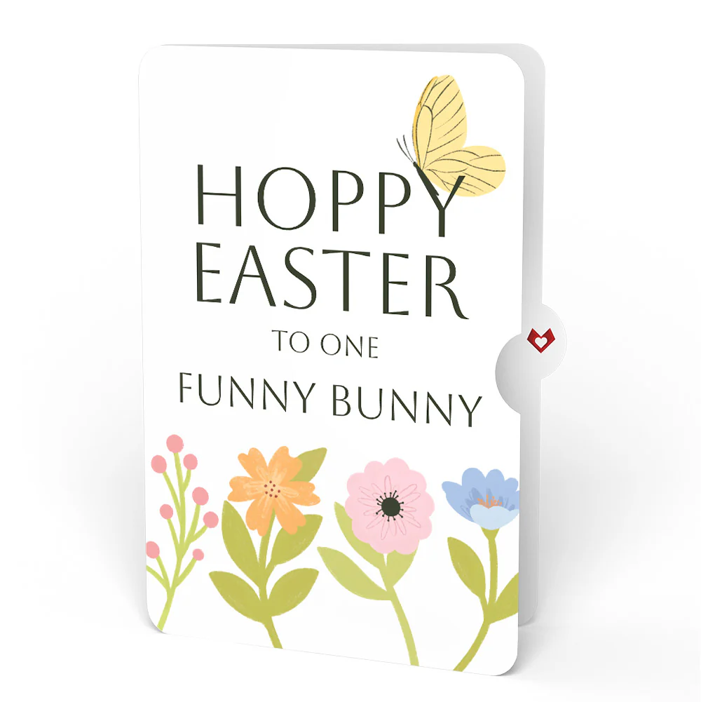 Happy Easter Bunny Amid the Blossoms Pop-Up Card and Sentiment Set - Image 4
