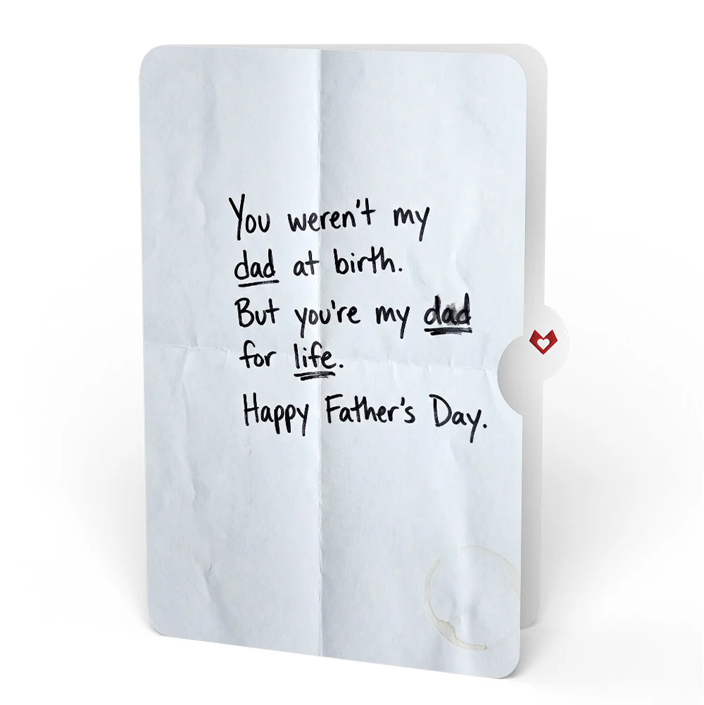 Happy Father's Day Pop-Up Card and Dad For Life Sentiment Set - Image 4