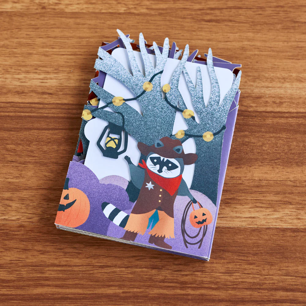 Happy Halloween Trick-or-Treat Loooooong Card™ (Expands to 2 feet) - Image 2
