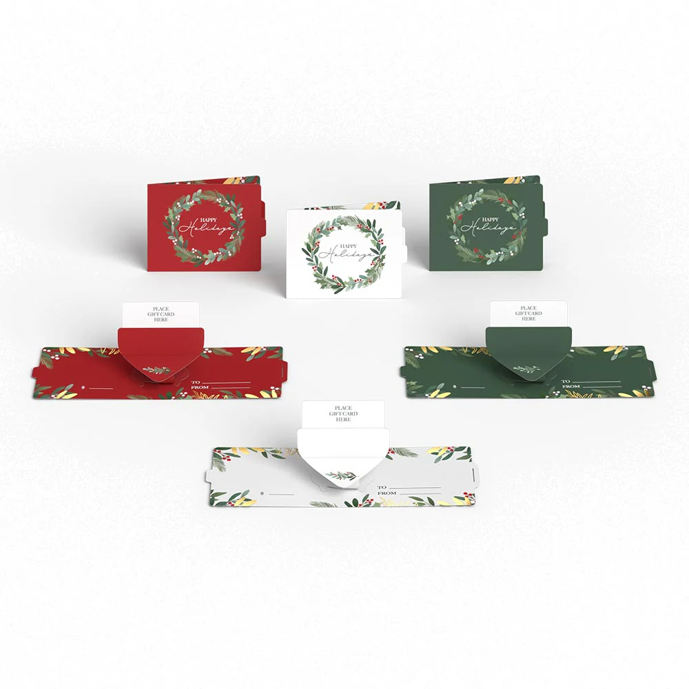 Happy Holidays Gift Card Holders 6-Pack - Image 2
