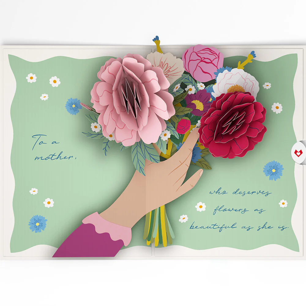Happy Mother’s Day Flowers Pop-Up Card - Image 5