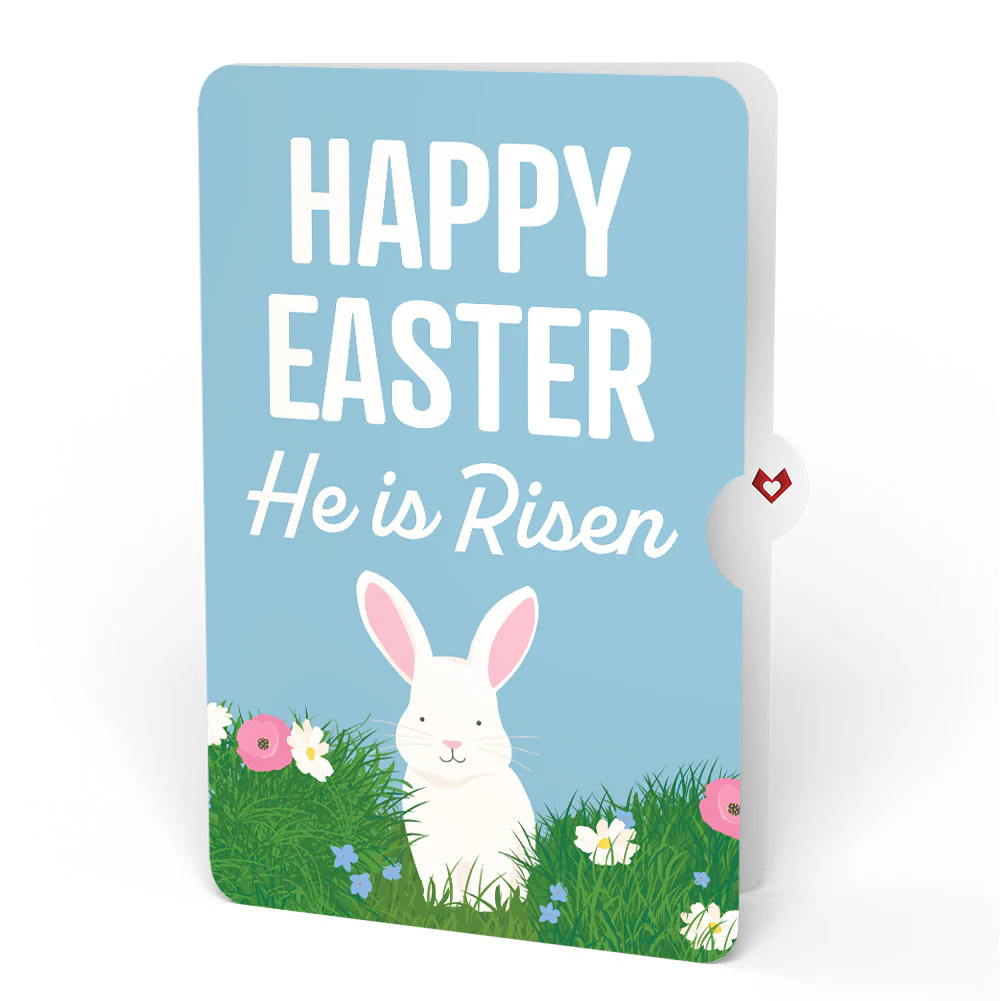 Happy Easter Spring Meadow Pop-Up Card and Sentiment Set - Image 4