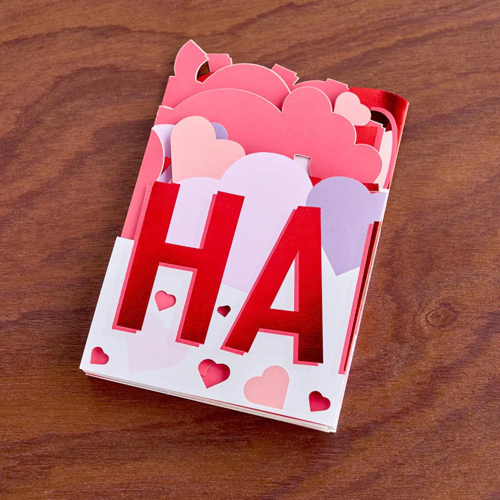 Happy Valentine's Day Loooooong Card™ (Expands to 2 feet) - Image 2
