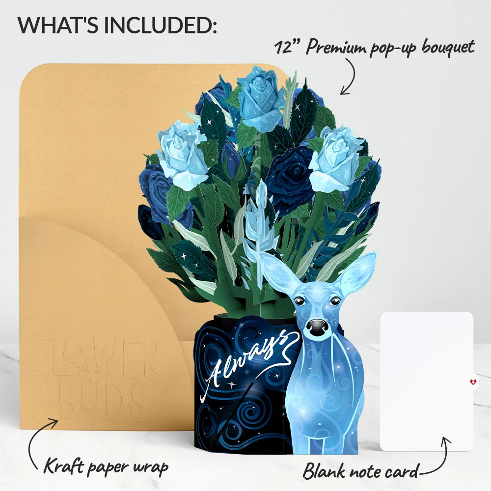 Harry Potter™ Always Flower Buds Bouquet - Image 6