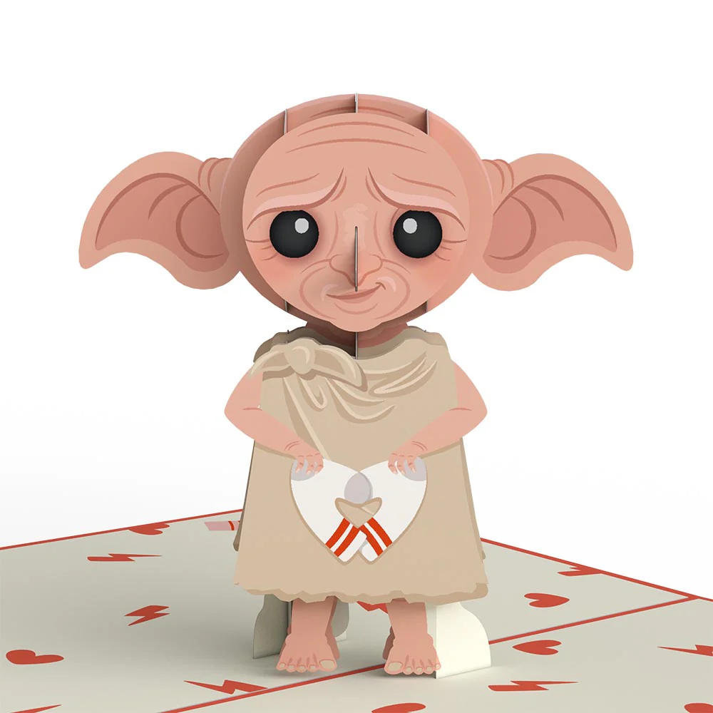 Harry Potter™ Dobby™ Valentine’s Day Pop-Up Card - Image 2