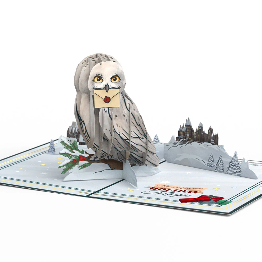 Harry Potter™ Hedwig™ Holiday Magic Pop-Up Card - Image 5