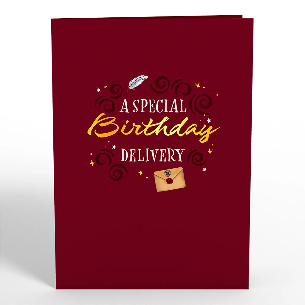 Harry Potter™ Hedwig™ Birthday Delivery Pop-Up Card - Image 4