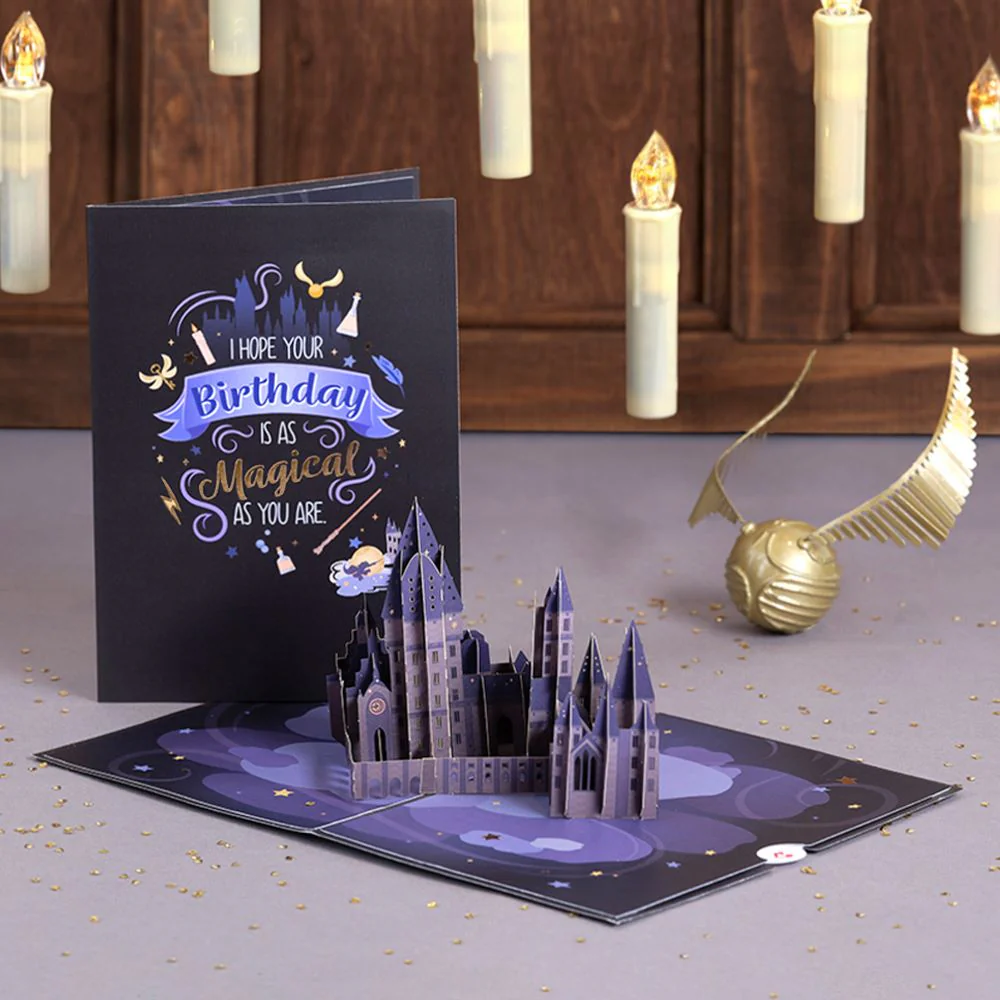 Harry Potter™ Hogwarts™ Birthday Pop-Up Card