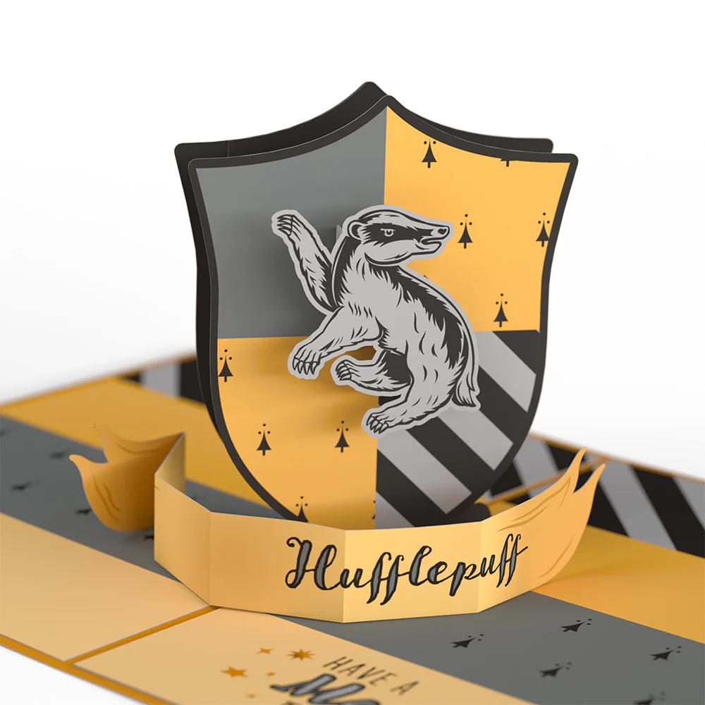 Harry Potter™ Hufflepuff™ Birthday Pop-Up Card - Image 2