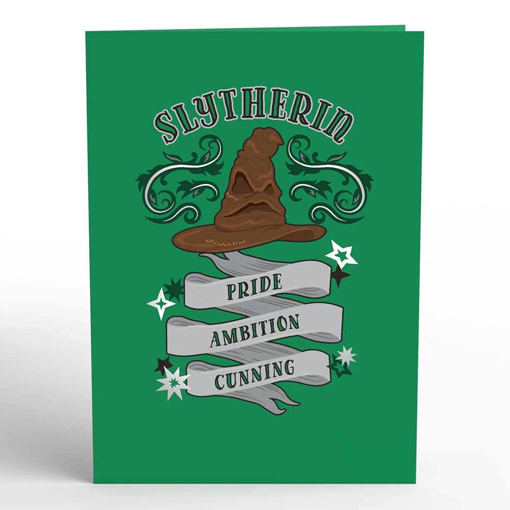 Harry Potter™ Slytherin™ Birthday Pop-Up Card - Image 4