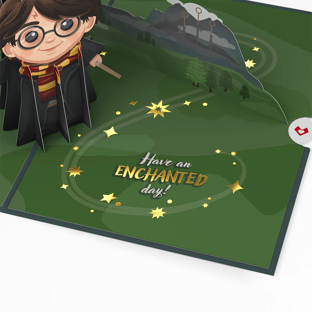 Harry Potter™ The Chosen One Birthday Pop-Up Card - Image 2