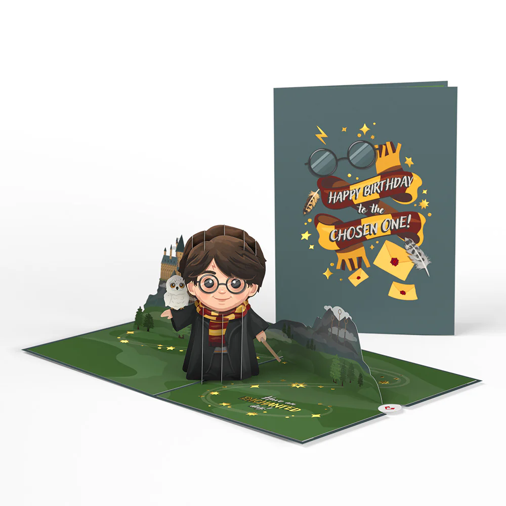 Harry Potter™ The Chosen One Birthday Pop-Up Card - Image 7