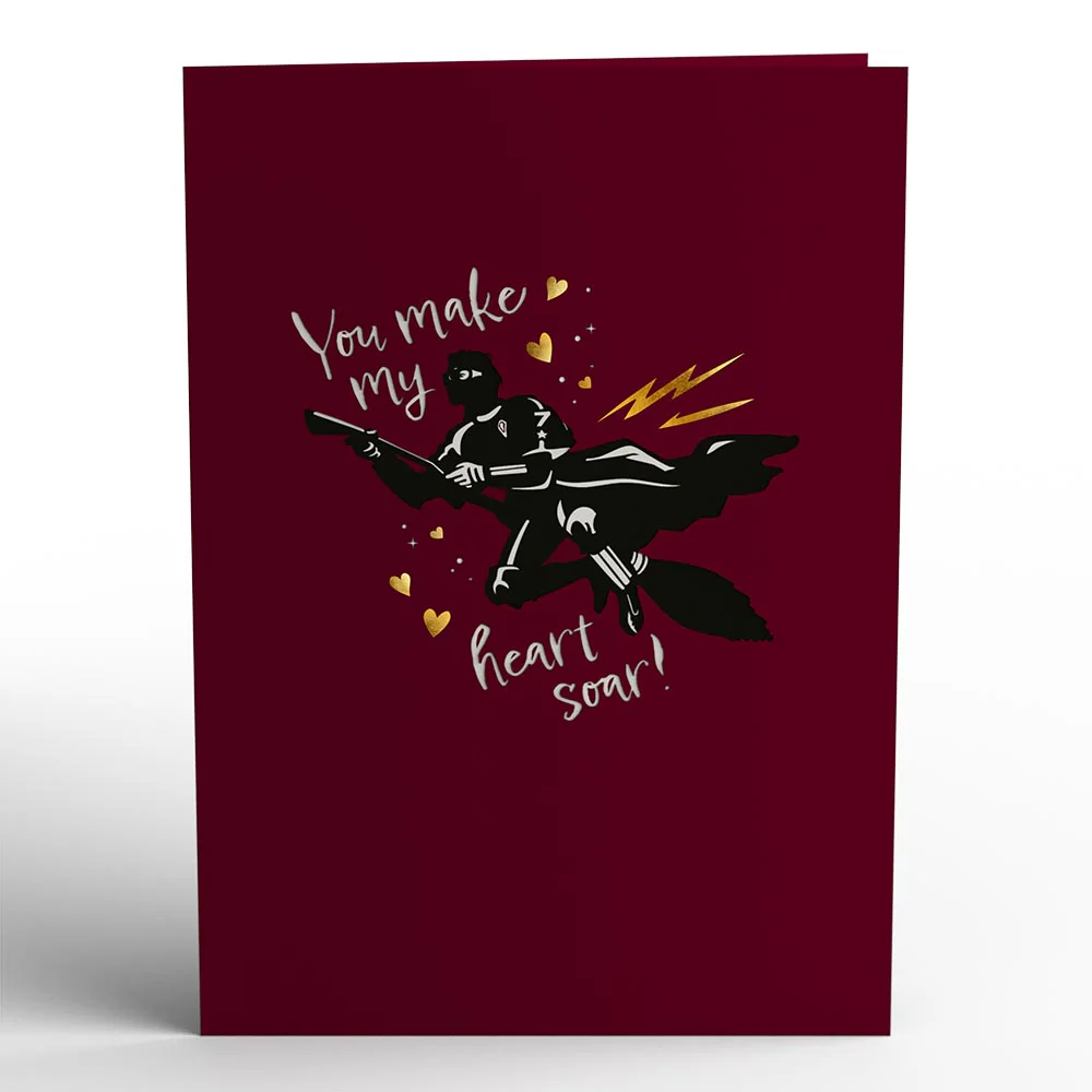 Harry Potter™ You Make My Heart Soar Pop-Up Card - Image 5