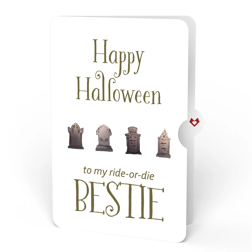 Headless Horseman Halloween Pop-Up Card and Sentiment Set for Bestie - Image 4