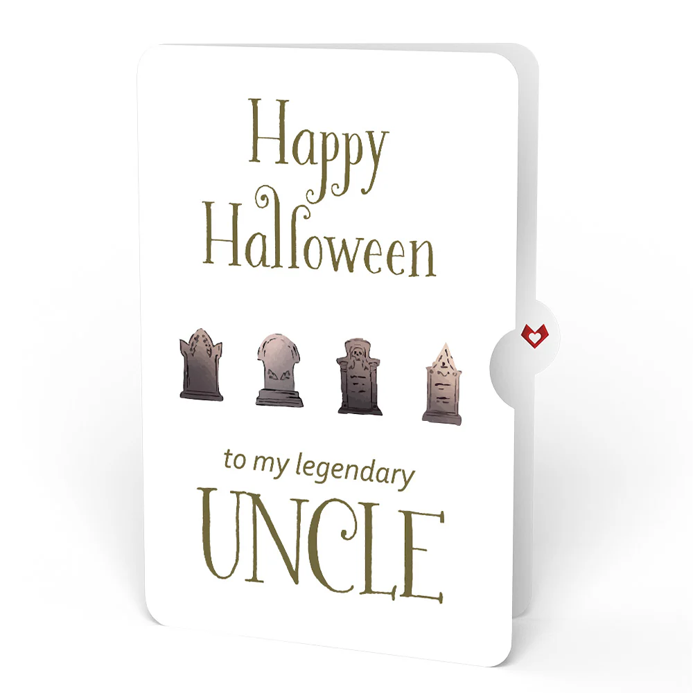 Headless Horseman Halloween Pop-Up Card and Sentiment Set for Uncle - Image 4